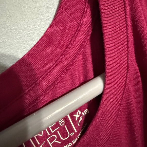 SELLING TIME And TRU DRESS SIZE XL NWT SLEEVELESS COLOR VIOLET MAGENTA - Picture 3 of 14